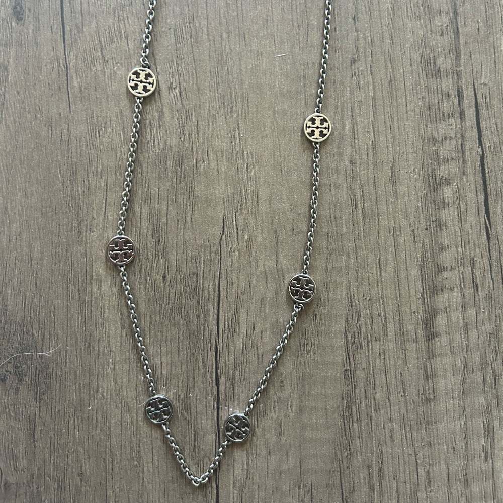 Tory Burch Silver Necklace